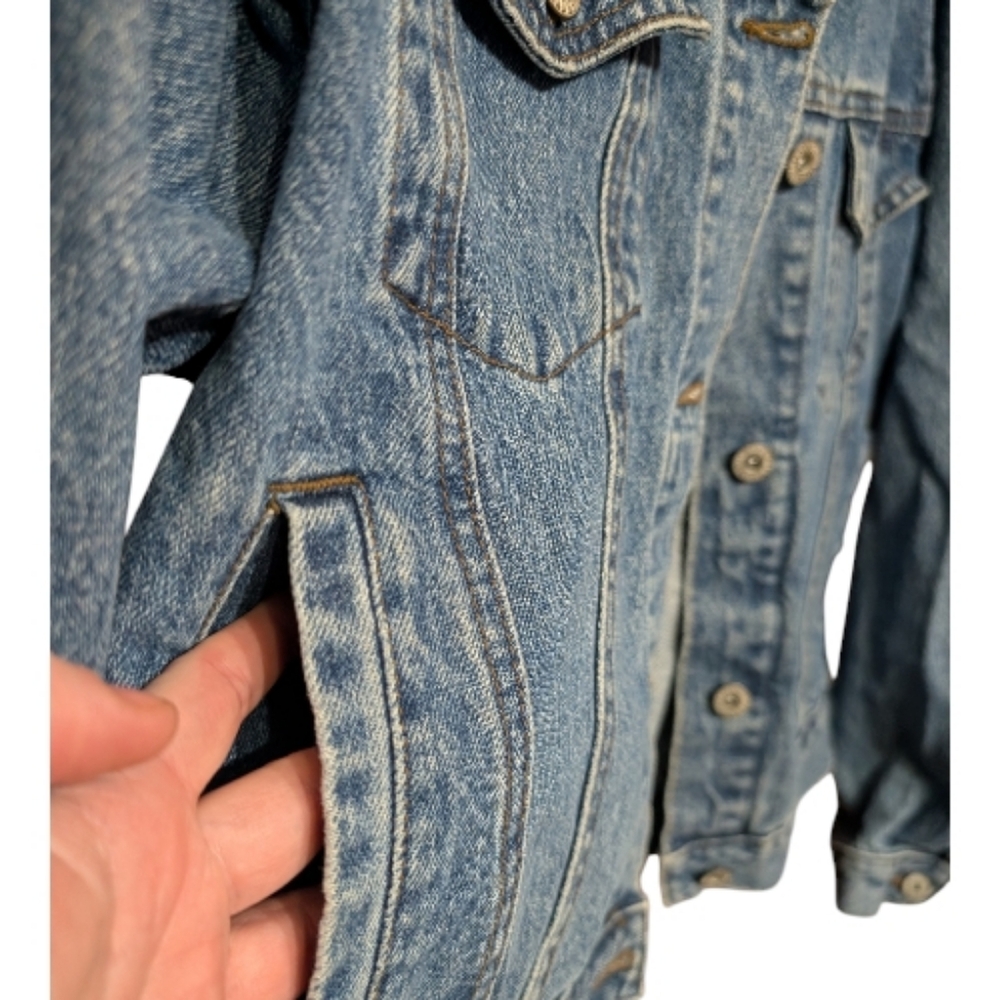 Vintage Bluenotes "Superior Styling" Denim Jacket Size L - Picture 4 of 7